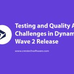 Microsoft Dynamics 365 testing