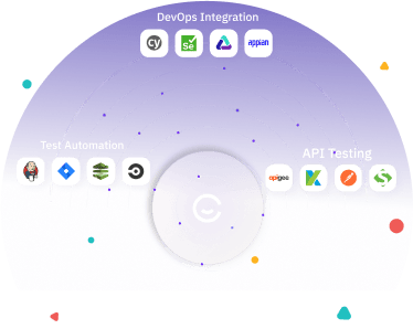 Pictures of various testing software which crestech use for doing test automation, devops integration and api testing.